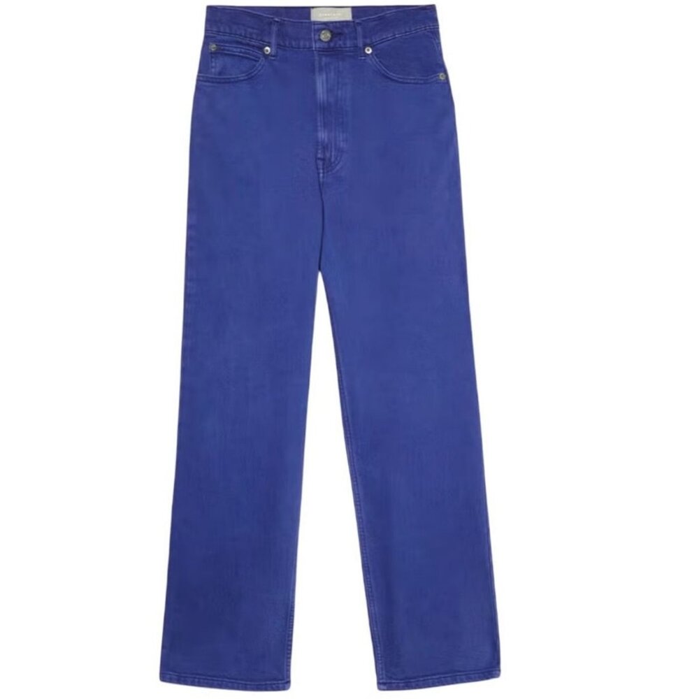 Everlane The Way High Straight Jeans Women's Size 28 Tall in Lapis Blue NWT!